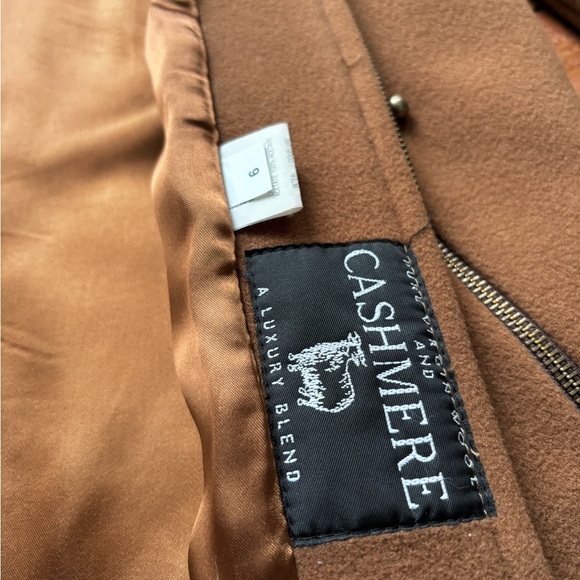 Vintage LISA FASHION Wool Cashmere Coat | Hourglass Silhouette | Med - Picture 8 of 15